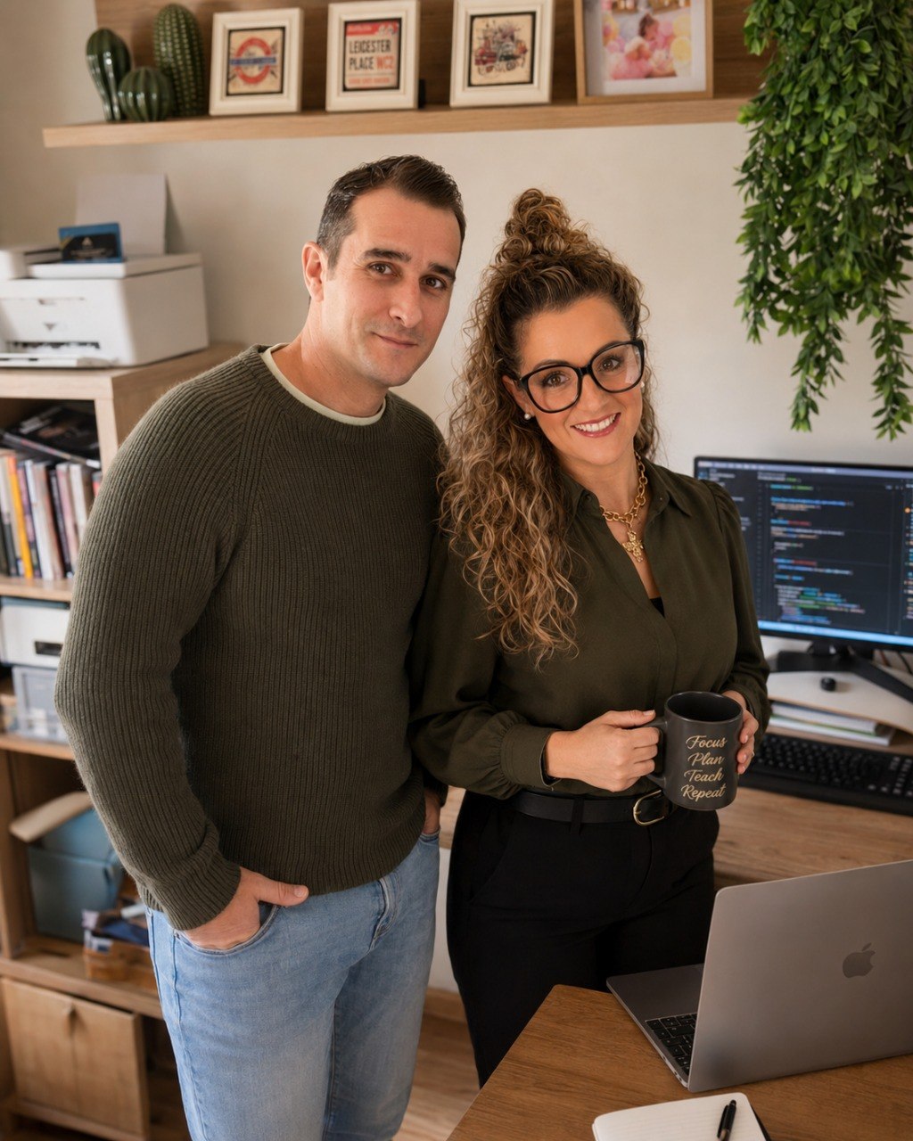 Beatriz Quesada y Juan Estévez, fundadores de Acelerador Kaizen